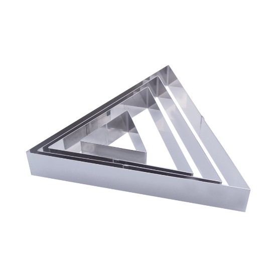 Forma cutter, triunghi, inox, 20 cm - de Buyer