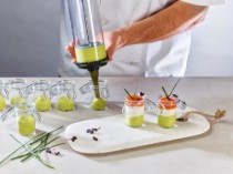 Set seringa patiserie, 4 recipiente si 12 duze, "Le Tube Pro" - de Buyer