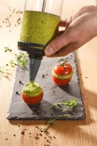 Set seringa patiserie, 4 recipiente si 12 duze, "Le Tube Pro" - de Buyer