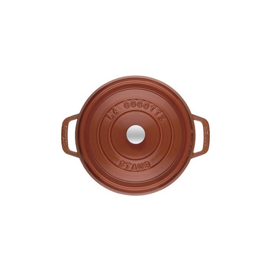 Oala Cocotte fonta, 22cm/2,6L, Cinnamon - Staub