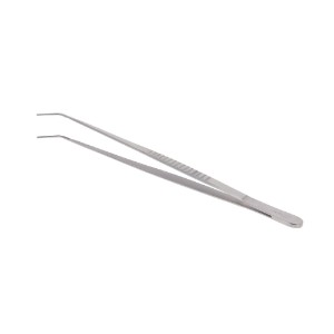 Penseta curbata decorare, inox, 35 cm - de Buyer