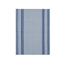 Set 6 prosoape de bucatarie, 50x70 cm "Waffle", Dark Blue - Tiseco