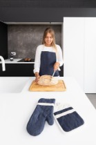 Manusa de bucatarie, "Jennie", Dark Blue - Tiseco