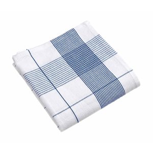 Set 6 lavete pentru sticla, 65x65 cm, Blue - Tiseco