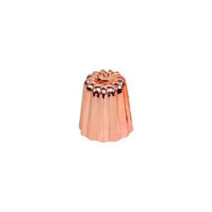 Forma de copt canneles, cupru, 5,3x5cm - de Buyer