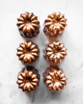 Forma de copt canneles, cupru, 5,3x5cm - de Buyer
