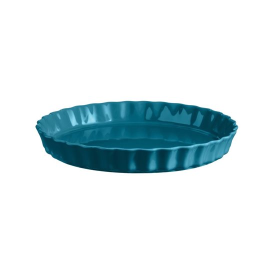 Tava tarte, ceramica, 29,5cm/1,3L, Mediterranean Blue - Emile Henry