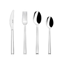 Set tacamuri, inox, 24 piese, "Verona" - BRA
