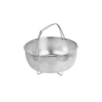 Cos de gatit la aburi, inox, pentru oala sub presiune, 22cm - BRA