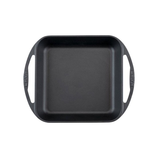 Tava patrata, fonta, 26 x 26 cm - LAVA
