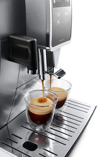 Espressor automat, 1450W, "Dinamica Plus", Argintiu - DeLonghi