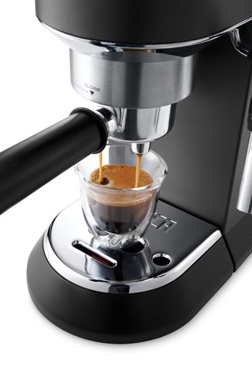 Espressor manual, 1300W, "Dedica", Negru - DeLonghi