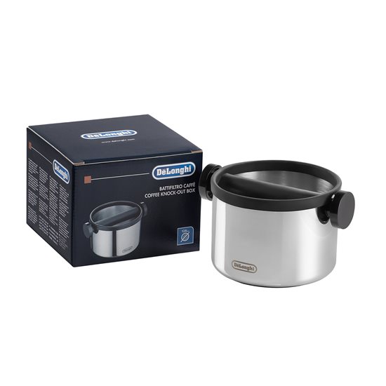 Recipient pentru zatul de cafea, inox, 500g, Argintiu - DeLonghi