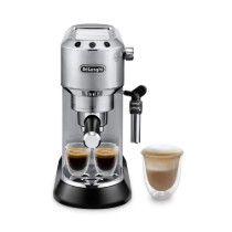 Espressor manual, 1300W, "Dedica", Argintiu - DeLonghi