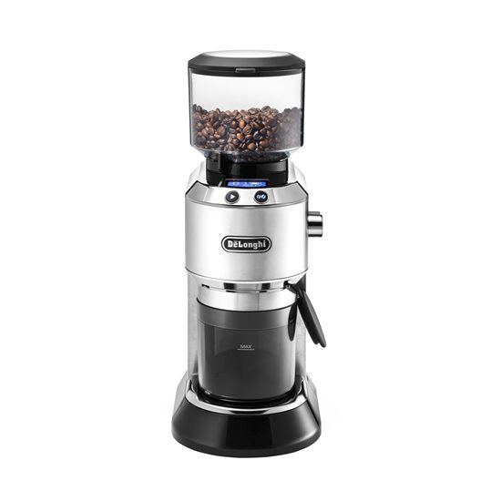 Rasnita cafea, 350g, 150W, "Dedica", Argintiu - DeLonghi