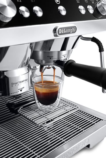 Espressor manual, 1450W, "La Specialista Prestigio", Argintiu - DeLonghi