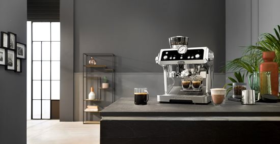 Espressor manual, 1450W, "La Specialista Prestigio", Argintiu - DeLonghi