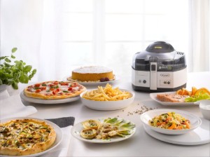 Friteuza si Multicooker, 1,5kg, 1400W, "MultiFry" - DeLonghi