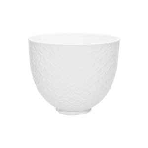 Bol ceramica, 4,7L, Mermaid Lace White - KitchenAid