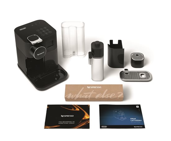 Espressor 1400W, "Gran Lattissima", Negru - Nespresso