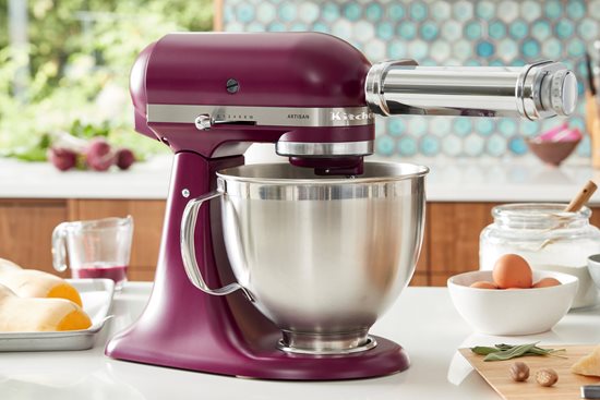 Mixer cu bol 4.8L, Artisan, Model 195, Beetroot - KitchenAid