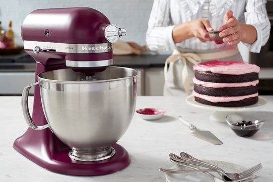 Mixer cu bol 4.8L, Artisan, Model 195, Beetroot - KitchenAid