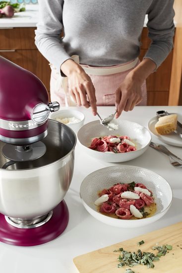 Mixer cu bol 4.8L, Artisan, Model 195, Beetroot - KitchenAid