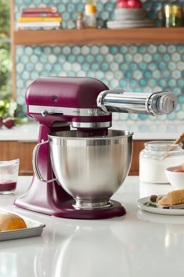 Mixer cu bol 4.8L, Artisan, Model 195, Beetroot - KitchenAid