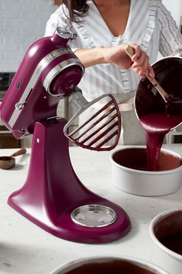 Mixer cu bol 4.8L, Artisan, Model 195, Beetroot - KitchenAid