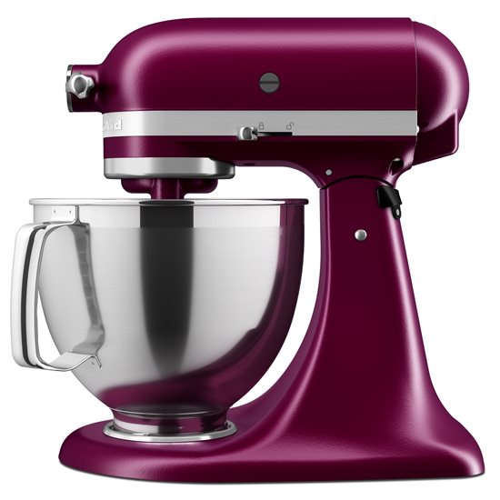 Mixer cu bol 4.8L, Artisan, Model 195, Beetroot - KitchenAid