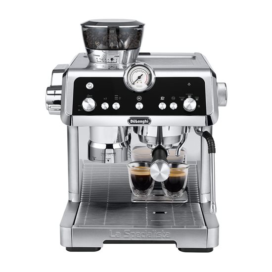 Espressor manual, 1450W, "La Specialista Prestigio", Argintiu - DeLonghi