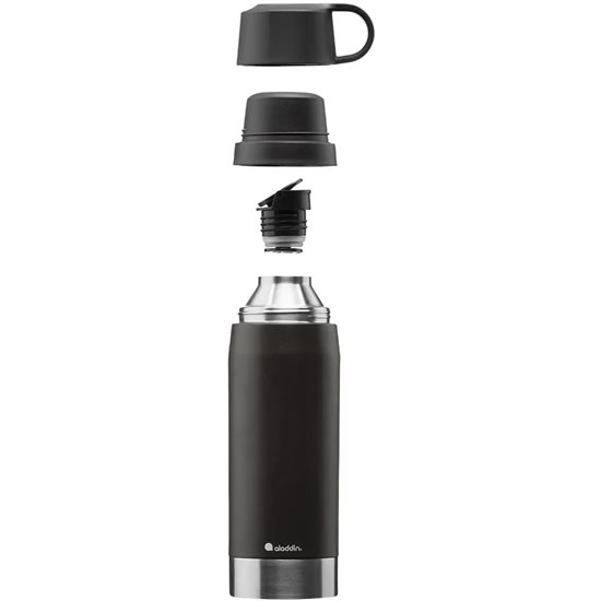 Termos inox, 1,1L, "CityPark Thermavac", Lava Black - Aladdin