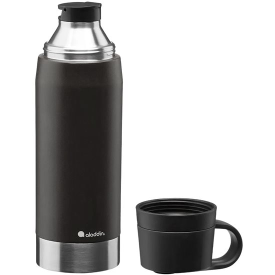 Termos inox, 1,1L, "CityPark Thermavac", Lava Black - Aladdin