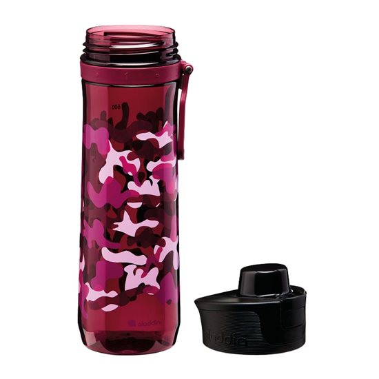 Sticla plastic, 800ml, "Sports Tracker", Burgundy Red - Aladdin