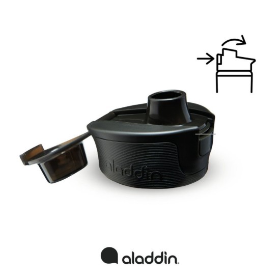 Sticla plastic, 800ml, "Sports Tracker", Deep Navy - Aladdin