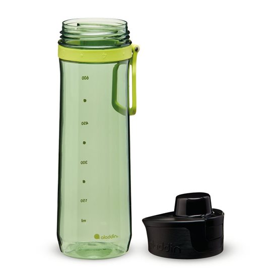 Sticla plastic, 800ml, "Sports Tracker", Sage Green - Aladdin