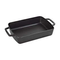 Tava pentru cuptor, fonta, 30x20 cm, Black - Staub