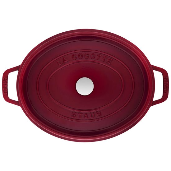 Oala Cocotte ovala, fonta, 33cm/6,7L, Bordeaux - Staub