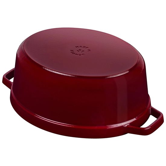 Oala Cocotte ovala, fonta, 33cm/6,7L, Bordeaux - Staub
