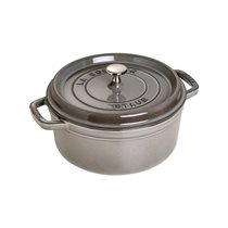 Oala Cocotte fonta, 26cm/5,2L, Graphite Grey - Staub