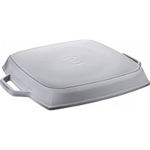 Tigaie grill patrata, fonta, 33cm, Graphite Grey - Staub