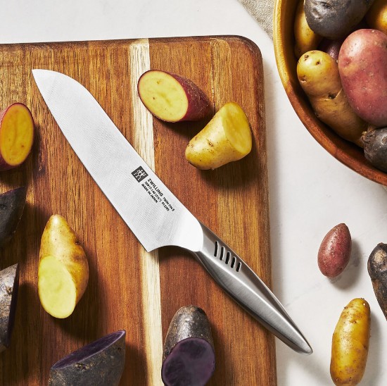 Cutit Santoku, 14cm, "TWIN Fin II" - Zwilling