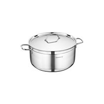 Cratita inox, cu capac, 18cm/2,5L, "Alfa" - Korkmaz