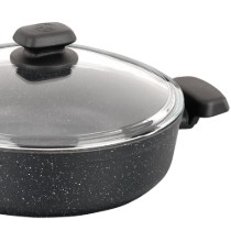 Cratita antiaderenta, cu capac, 28cm/4L, "Ornella" - Korkmaz