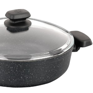 Cratita antiaderenta, cu capac, 28cm/4L, "Ornella" - Korkmaz