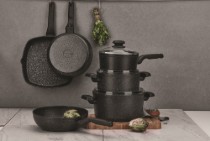 Tigaie pentru oua, aluminiu, 20 cm, "Ornella Alu" - Korkmaz