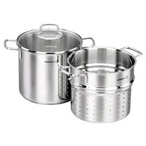 Set pentru fiert spaghete, inox, 20cm/5,6L, "Perla" - Korkmaz