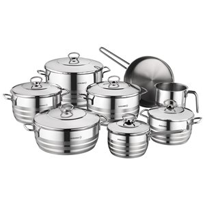 Set oale inox, 14 piese, "Astra" - Korkmaz