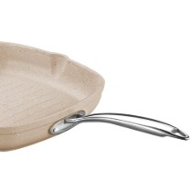 Tigaie grill patrata, aluminiu, 28x28 cm, "Granita Alu" - Korkmaz