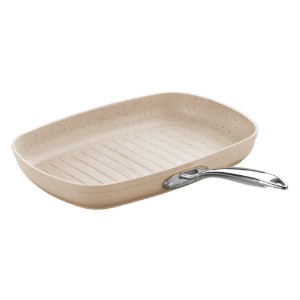 Tigaie grill, aluminiu, 35x25 cm, "Granita" - Korkmaz